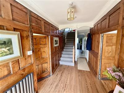 FRONT ENTRANCE DOOR to HALLWAY